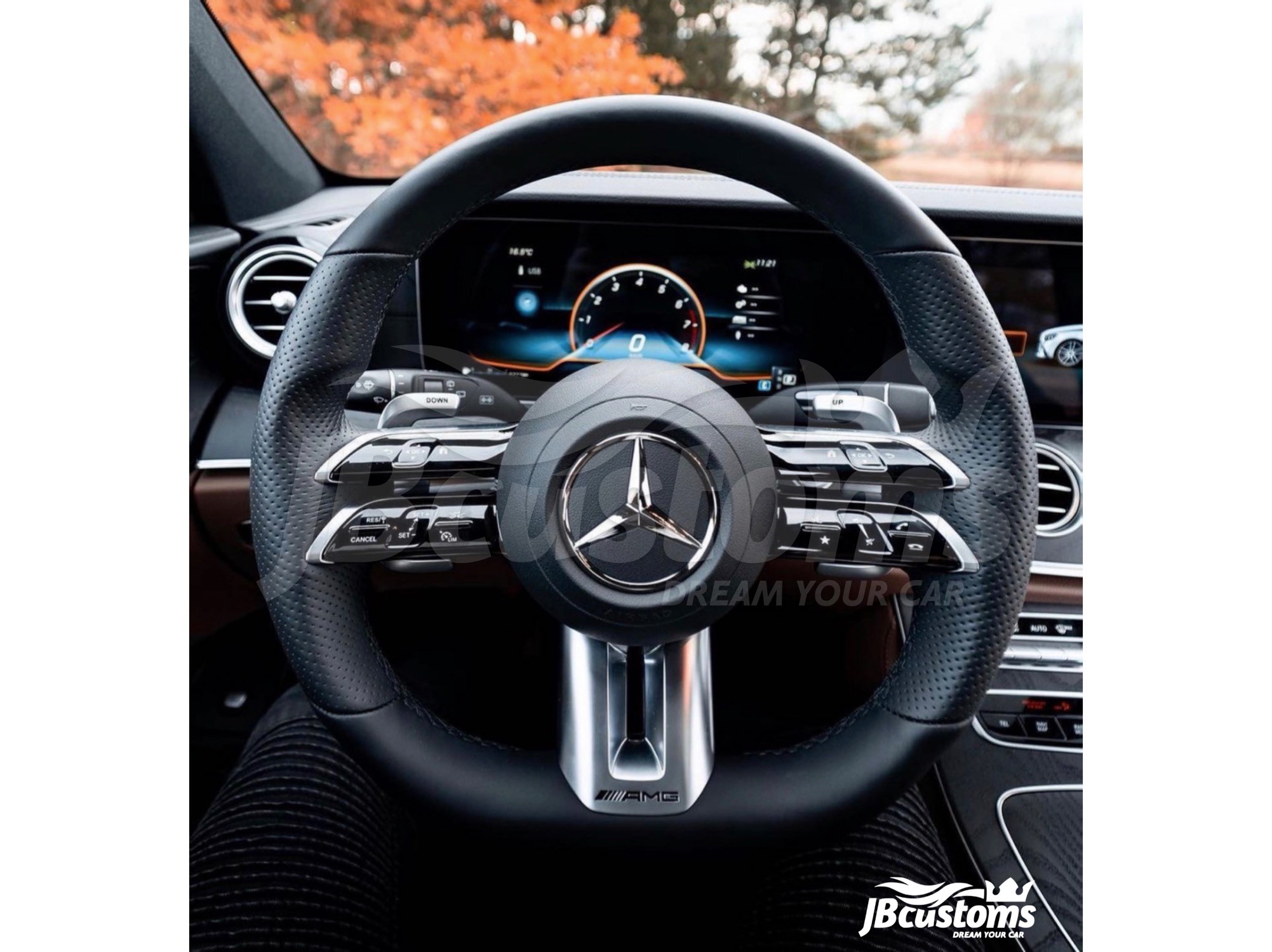 Jbcustoms Steering Wheel Mercedes Amg Model