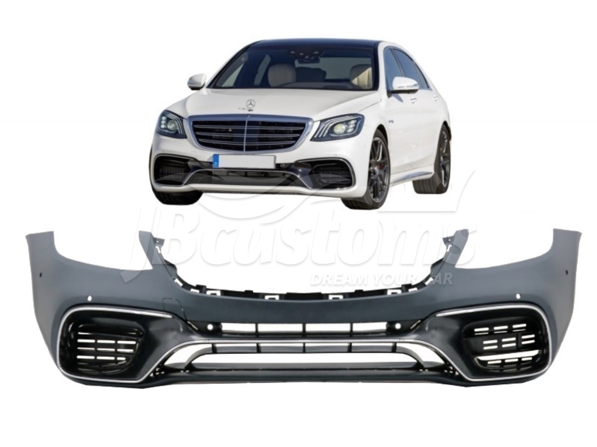 JBCustoms Front Bumper S63