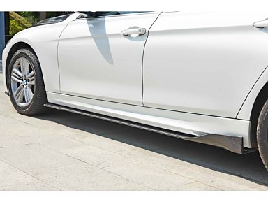 Carbon Fiber Side Skirts Extensions BMW 4 Series Coupé F32 (2014-2019)