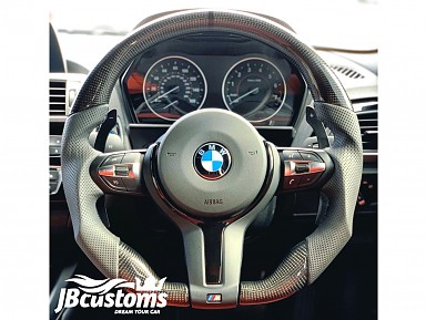 Volante BMW F-Series Fibra de Carbono Brillo (2010-2019)