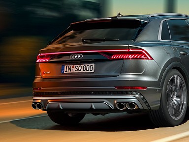 Original Rear Diffuser Audi SQ8 4M (2018+)