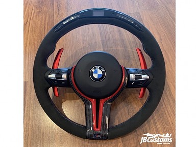 BMW F-Series Alcantara Steering Wheel / LED Screen (2010-2019)