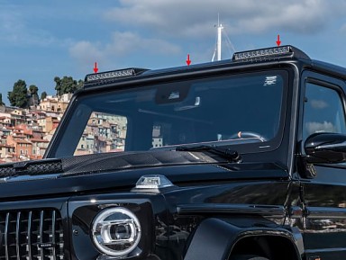 Pieza Adicional Techo Original Brabus para Clase G W463A Facelift (2018+)