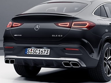 Difusor Trasero Original Mercedes-Benz GLE 63 AMG Coupé C167 (2020+)