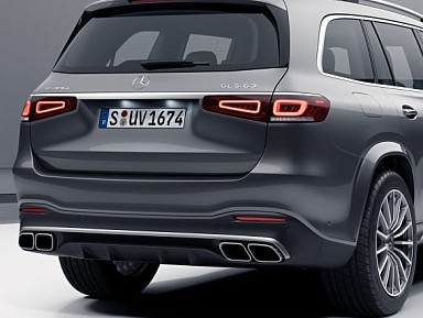 Difusor Original GLS 63 AMG para Mercedes GLS X167 (2019+)