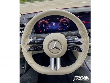 Mercedes-AMG Beige Steering Wheel Model (2021+)