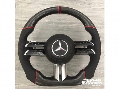 Steering wheel Mercedes-AMG model (2021+) Carbon Fiber