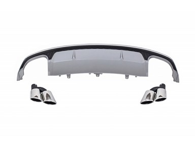Rear Diffuser Audi S7 4G Facelift (2015-2017) S-Line Package
