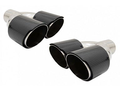 Carbon Fiber Exhaust Tails BMW M Performance
