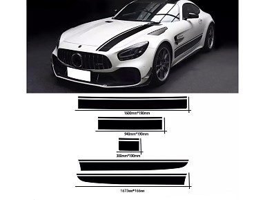 Decal set Mercedes-Benz AMG GT / GTs Coupe C190 / Roadster R190 (2015-2020)