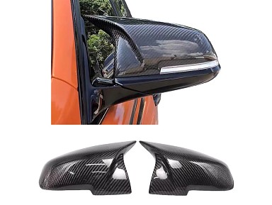 Carbon Fiber Rear View Mirror Covers BMW M4 Coupe F32 (2014-2019)