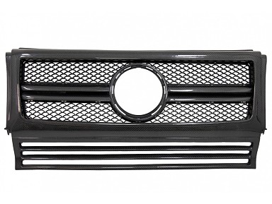 Carbon Fiber Front Grill Mercedes-Benz G65 AMG W463 (1990-2014)