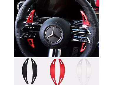 Aluminum Shift Paddle Extensions for Mercedes-Benz Steering Wheel (2021+)