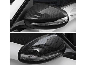 Carbon Fiber Mirror Cover for Mercedes C-Class W205