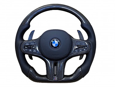 BMW G-Series Carbon Fiber Steering Wheel (2017-2023)