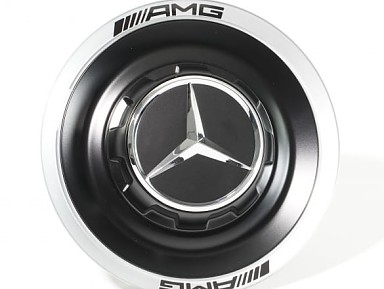Juego de Tapa Bujes Negro Mate Originales Mercedes-Benz