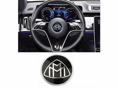 MAYBACH Badge 59mm Diameter Mercedes-Benz Steering Wheel