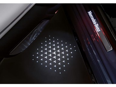 Original Star Pattern LED Welcome Lights Mercedes-Benz EQS SUV X296 (2022+)
