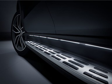 Original Side Steps with LED Lighting Mercedes-Benz GLE SUV V167 (2019+)