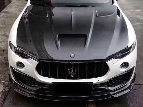 Carbon Fiber Hood for Maserati Levante (2015-2019)