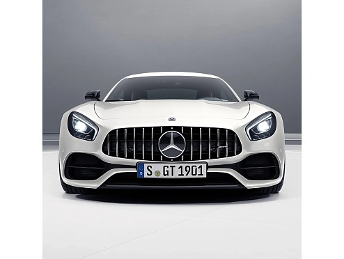 Genuine Mercedes-AMG GT Night Package Coupe Front Bumper C190 Facelift (2018-2020)