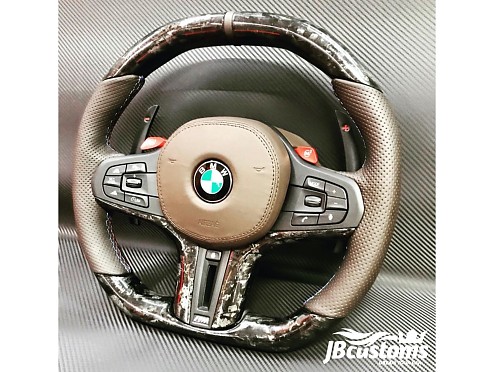 JBCustoms - BMW M G-Series Carbon Fiber Forged Steering Wheel (2017-2021)