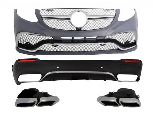 Car Bumpers Mercedes Glc X253 Accessories Amg Body Kit Upgrade