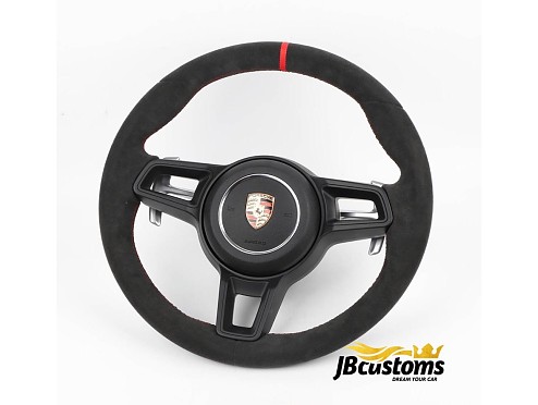 Porsche GT3 RS Alcantara Leather Steering Wheel (2011-2021)