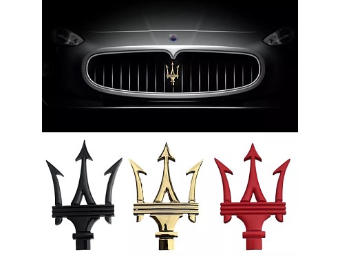 Emblema Tridente Parrilla Delantera Maserati
