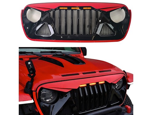 Front Grill Jeep Wrangler JL Angry Bird (2018+)