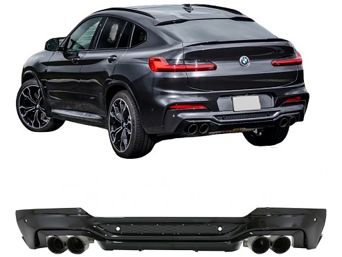 Rear Diffuser BMW X4M Competition F98 (2018-2021)