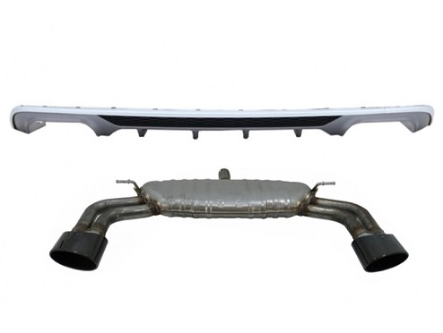 S3 Rear Diffuser / RS3 Exhaust Audi A3 8V (2013-2019)