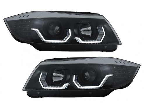 3D LED Headlights BMW 3 Series E90 / E91 (2005-2008)