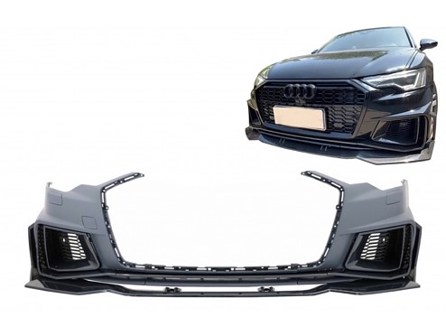 Front Bumper Audi RS6 C8 (2020+) Carbon Fiber