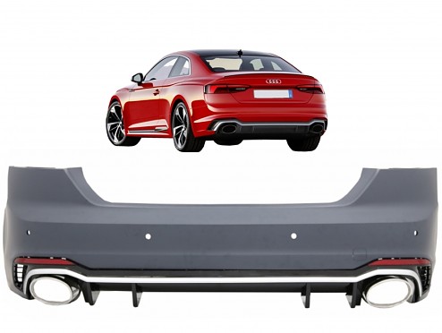 Rear Bumper Audi RS5 Coupe F5 (2017-2019)