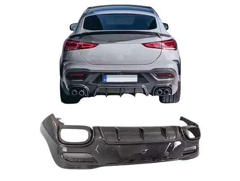 Carbon Fiber Rear Diffuser Mercedes-Benz GLE 63s AMG B-Look Coupe C167 (2020-2025)