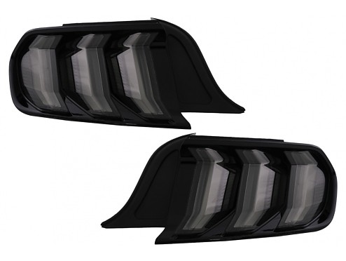 Pilotos Traseros Full LED Ahumados Ford Mustang Coupé VI (2015-2021)