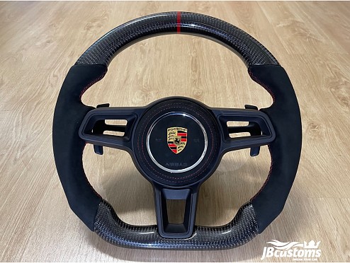Steering wheel Porsche 911 GT3 (2019-2021) Carbon Fiber / Alcantara