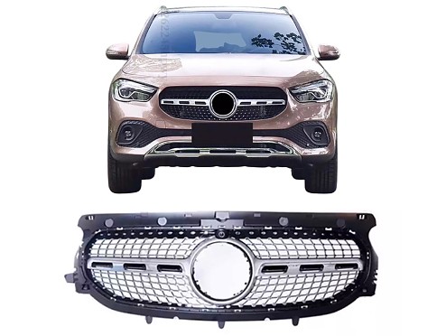 Diamond Front Grill Mercedes-Benz GLA H247 (2020+) Standard Package