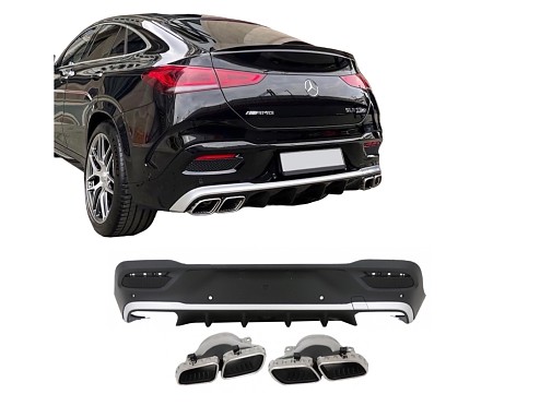 Rear Diffuser Mercedes-Benz GLE 63s AMG Coupe C167 (2020+)