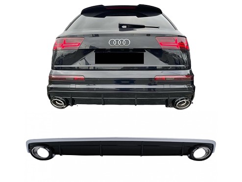Rear Diffuser Audi RSQ7 4M (2016-2022) Standard Exterior Package
