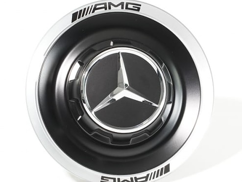 Juego de Tapa Bujes Negro Mate Originales Mercedes-Benz