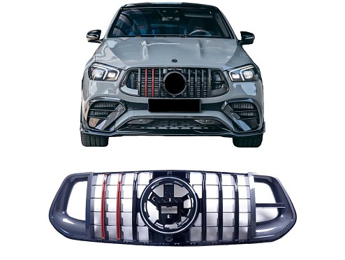 Front Grill Mercedes-Benz GLE 63 AMG B SUV W167 (2019-2023)