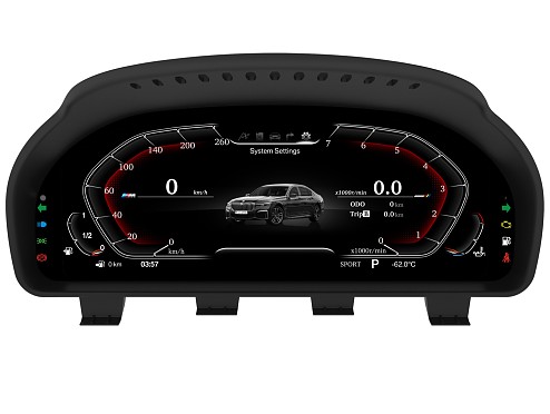 Digital Dashboard with LCD Display BMW 5 Series Sedan F10 (2010-2014)