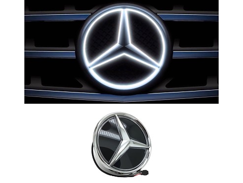Backlit Front Star Mercedes-Benz A-Class Hatchback W177 (2018-2023)