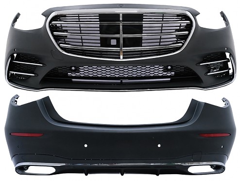 Gbt Auto Parts PP ABS Material Body Kit Chrome Grille Front Bumper for  Mercedes Benz W167 Gle 63 Model - China Body Kit, Bumper Lip