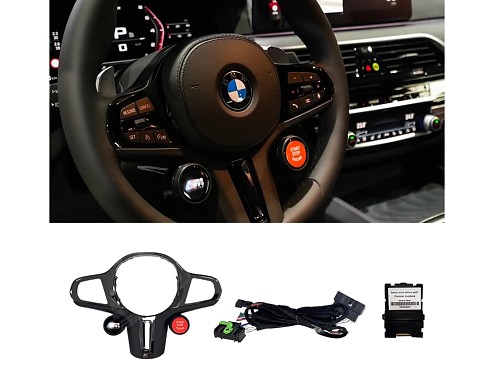 OLED Steering Wheel Selectors BMW G-Series M-Sport (2017-2023)