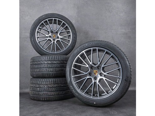 21" Alloy Wheels Original Porsche Cayenne Coupé 9Y3 (2018+) with Tires