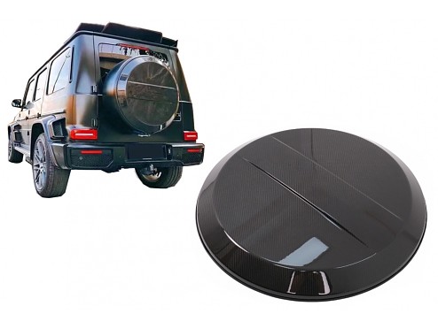 Cubierta Rueda de Repuesto Fibra de Carbono Seco Mercedes-AMG G700 B-Look W464 (2018-2024)