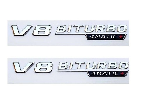 Side Stickers Mercedes-Benz V8 Biturbo 4Matic+